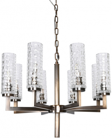 Подвесная люстра BRWL7055 DLCH01 vintage brass фото 1