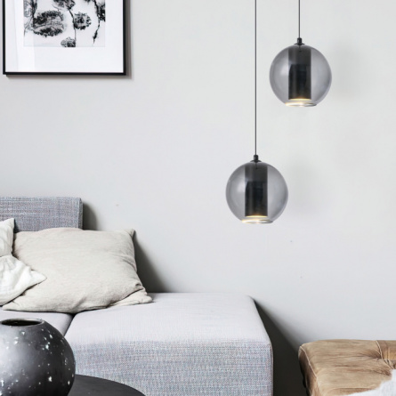 Подвесной светильник Cobble 50258/1 LED дымчатый фото 2