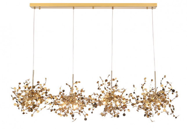 Люстра Crystal Lux GARDEN SP3х4 L1600 GOLD фото 2